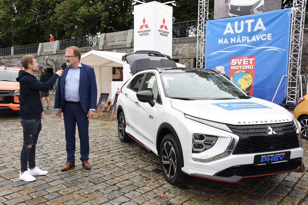 Mitsubishi - Auta na náplavce 2021