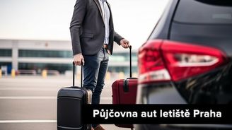 Pronájem aut na letišti v Praze využívají Češi i cizinci