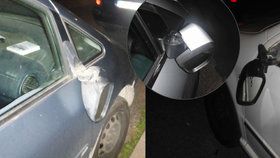 Mladík poničil 20 vozidel v Praze 4. Urazil jim zrcátka.