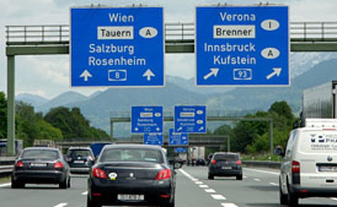 Kudy do Chorvatska, varianta I: Po dálnicích přes Německo