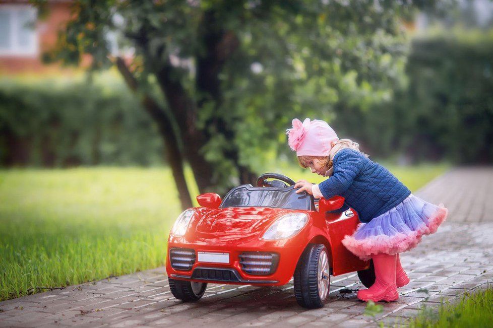 Dětská autíčka povinné ručení nepotřebují.