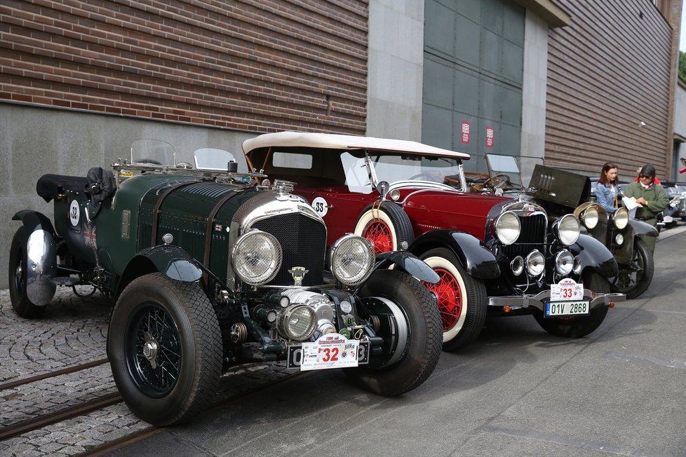 Bentley 4,5 litre Blower a Lincoln L faeton