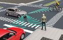 Auta bez řidiče se učí dávat pozor na chodce, kteří mohou nečekaně vstoupit do silnice