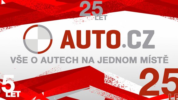 Auto.cz je tady s vámi už 25 let!