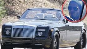 David Beckham a jeho nový Rolls Royce