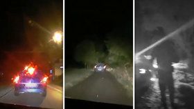 Ujíždějícího mladíka zastavily až policejní výstřely. Skončil ve vazbě