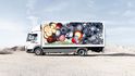 V rámci programu Truck Art Project pomalovali španělští umělci 100 kamionů
