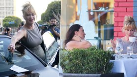 Melanie Griffith: Drahé kafíčko... Dostala pokutu za parkování!