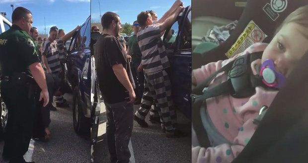 Táta zabouchl holčičku (1) v autě: Vysvobodili ji vězni, kteří se pro ni vloupali!