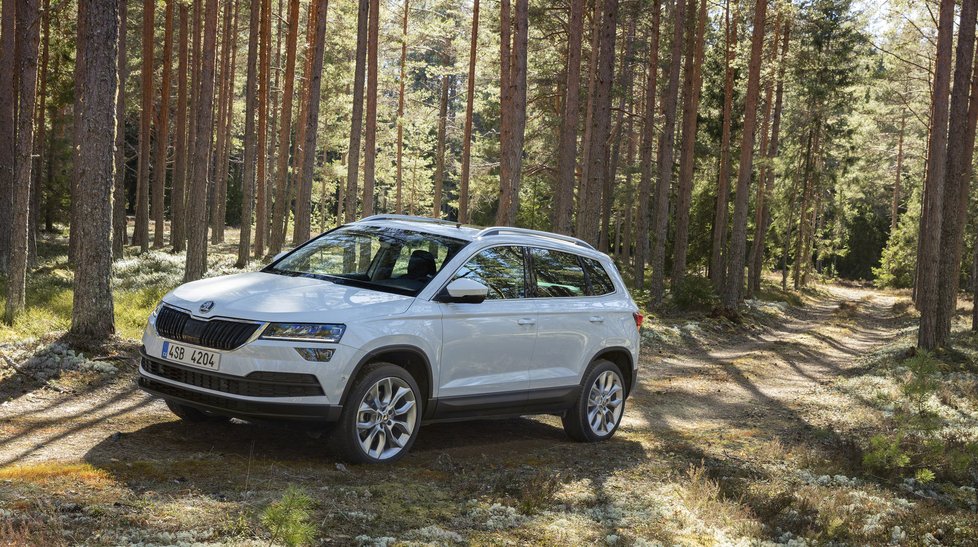 Ve Stockholmu představila ve čtvrtek 18. května česká automobilka Škoda Auto svůj nejnovější model, menší SUV Škoda Karoq.