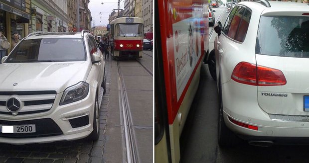 Další chytrý řidič offroadu zablokoval dopravu v Praze: Řidičák dají snad každému