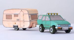 Automobil s karavanem