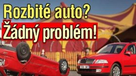 Rozbité auto? Žádný problém!  