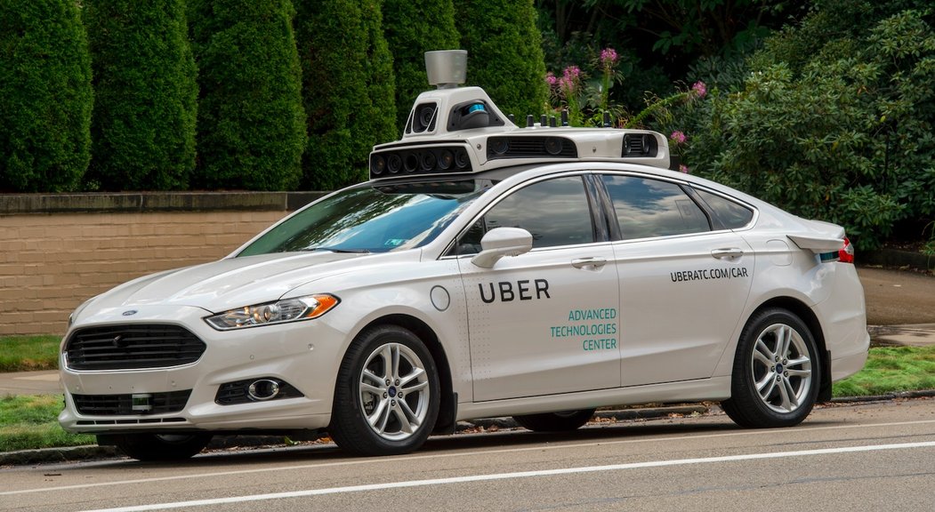 Autonomní vozidlo Uber