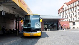 Autobusové nádraží v Praze na Florenci.