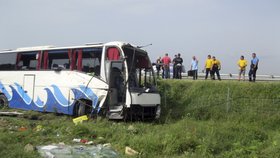 Autobus s českými a slovenskými turisty havaroval cestou z Řecka v Srbsku.