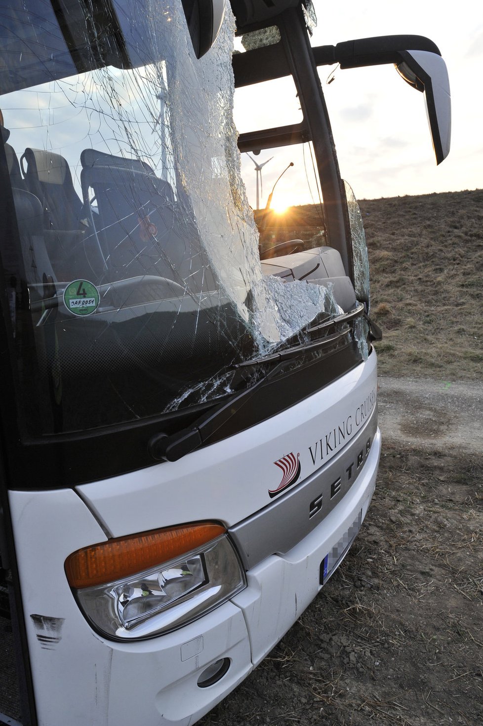 Autobus s Českou filharmonií havaroval v Rakousku