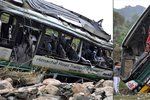 Při havárii autobusu v Indii zemřelo 12 lidí.