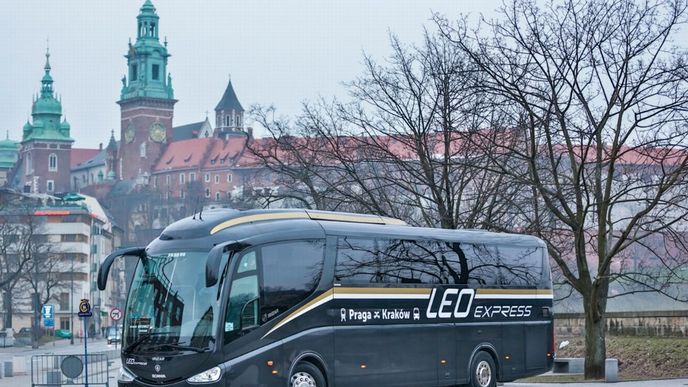 Autobus Leo Express (ilustrační foto)