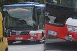 Jeden z pražských autobusů je polepený hned na dvou místech