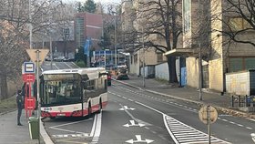 Autobus Solaris má délku 10,5 metru a šířku 2,5 metru. Zastávka je přitom úzká 2 metry