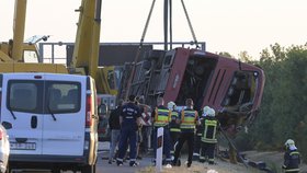 Tragická nehoda polského autobusu v Maďarsku.