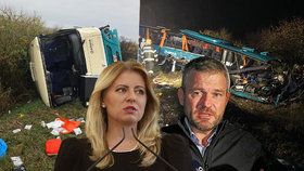 Prezidentku Čaputovou i premiéra Pellegriniho zdrtila tragická nehoda autobusu u Nitry.