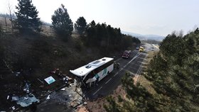 K nehodě francouzského autobusu došlo na dálnici D5