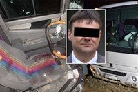 Řidiče autobusu Sašu probodla za jízdy železná tyč: Jen o 2 centimetry minula srdce