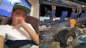 Sebastián (15), který přežil havárii autobusu smrti, se konečně probral z umělého spánku.