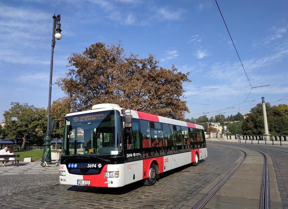 Nový design autobusu MHD.První bude jezdit na lince 176