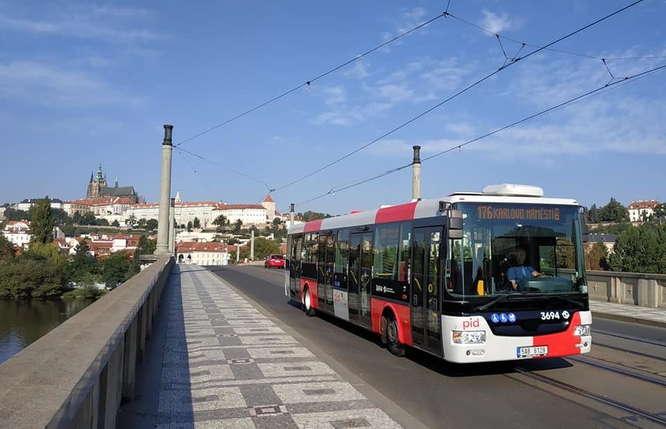 Nový design autobusu MHD.První bude jezdit na lince 176