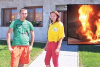 Český autobus v plamenech: Jen o vlásek jsme unikli smrti!