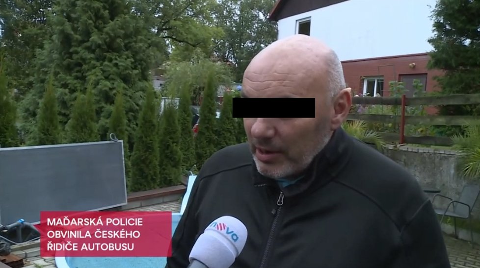 Český řidič promluvil o tom, jak ho v Maďarsku uhodil policista.