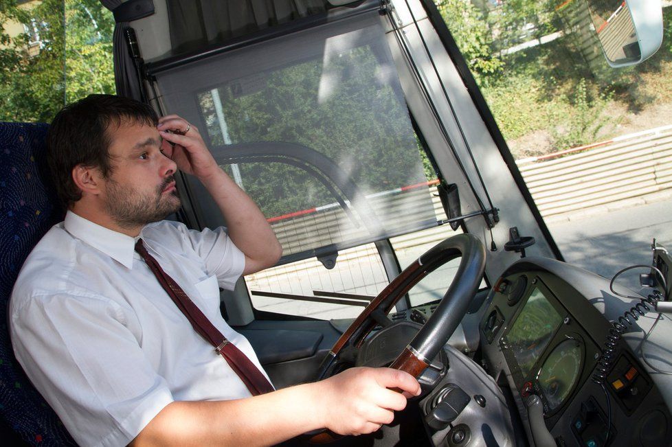 Řidič autobusu (Ilustrační foto)