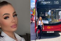 Příliš hezká, než aby řídila autobus? Krásná řidička na to má jiný názor!