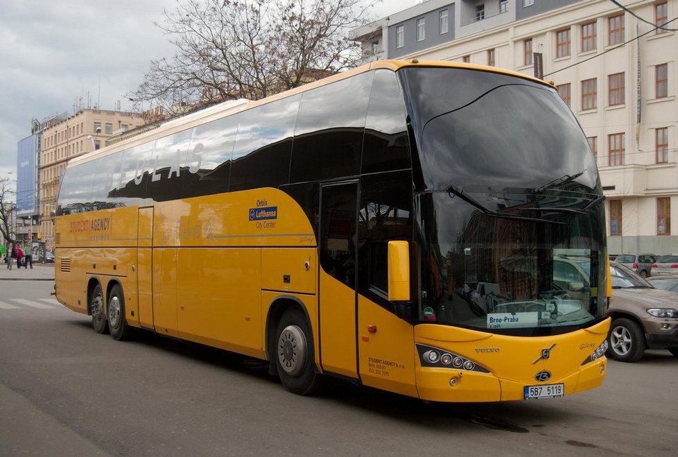 Autobus společnosti Student Agency