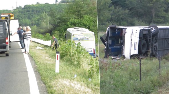 Při nehodě autobusu v Srbsku zemřely dvě Češky.