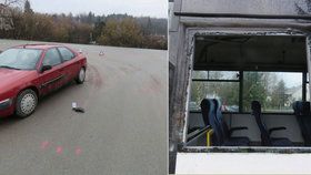 Ukradl autobus, projel se po Orlických horách, nabořil auto a vykradl vybavení zdemolovaného dopravního prostředku.