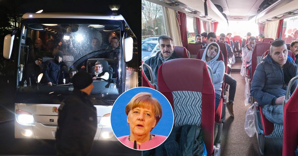 Autobus s uprchlíky pro německou kancléřku dorazil do Berlína. Uprchlíci se ale pak vydali zpět do Bavorska.