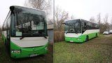 Policie našla autobus ukradený v Ústí nad Orlicí: Zloděj nedojel daleko