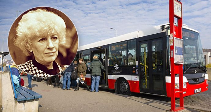 Na žizkově vznikla nová autobusová zastávka. Nese jméno slavné rodačky.