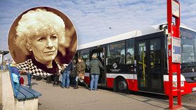 Na Žižkově vznikla nová autobusová zastávka. Nese jméno slavné rodačky.