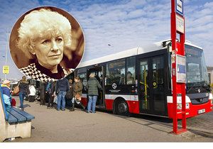 Na Žižkově vznikla nová autobusová zastávka. Nese jméno slavné rodačky.