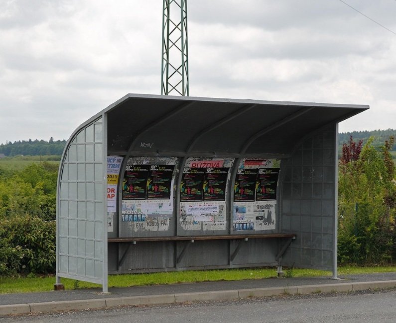 Strašidelné autobusové zastávky