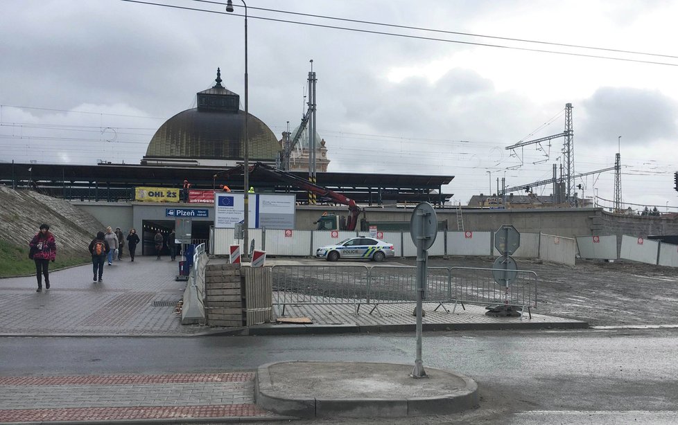 V Šumavské ulici vyroste do roka nový autobusový terminál.