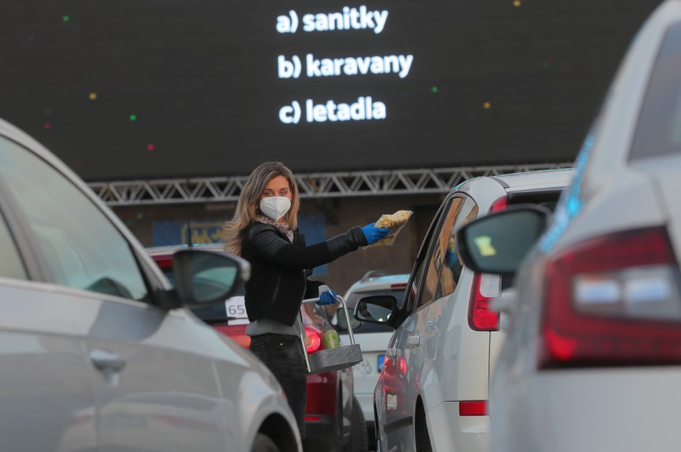 Autokino na pražském Žižkově