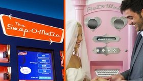 Pět nejbizarnějších automatů: Pořídíte v nich podprsenku i manžela