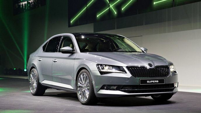 Automobilka Škoda Auto představila třetí generaci vozu Škoda Superb