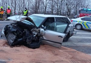 Smrtící nehoda u Mohelnice. (8. leden 2022)